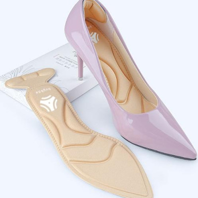 2 cặp lót giày cao gót mũi nhọn giảm size cho giày bị rộng, thoáng khí và êm chân- buybox - BBPK55