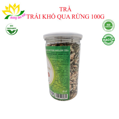 TRÀ TRÁI KHỔ QUA RỪNG HŨ 100G- HƯƠNG SEN VIỆT