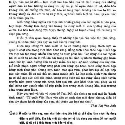 100 Bài Văn Hay 10