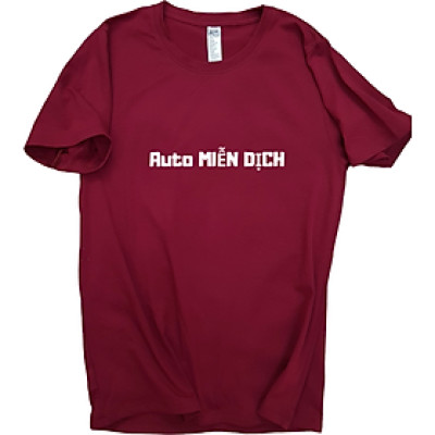 Áo thun nam nữ 80% Cotton Red08