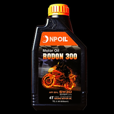 Nhớt Xe Máy RODON 300 - API SN - 5W30 - Fully Synthetic - 1L - Hàng chính hãng
