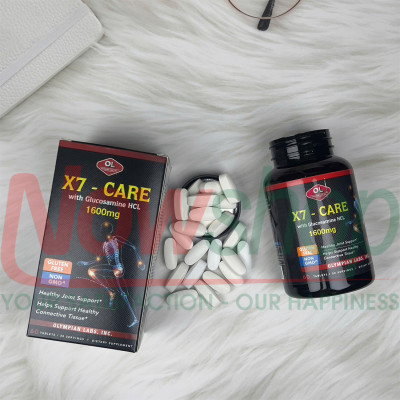 X7-Care Olympian Labs hộp 60 viên bổ khớp tăng tiết dịch khớp giảm đau nhức khô khớp thoái hoá khớp