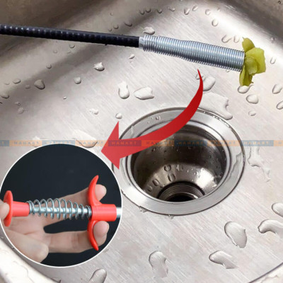 Dụng Cụ Gắp Rác Bồn Chậu 60/160 Cm Cây Gắp Rác Thông Tắc Bồn Chậu Nhà Vệ Sinh Tiện Lợi