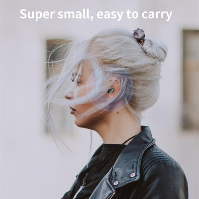 CINCATDY Tai Nghe Bluetooth Earbuds Single Side Wireless Earphone Handsfree Stereo Headset 2021 TWS Earbud with Microphone Waterproof Touch Earbud