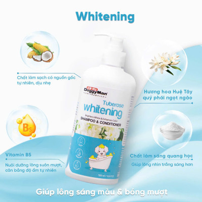 Sữa tắm cho chó DoggyMan dưỡng lông, cấp ẩm & lưu hương dài lâu 500ml