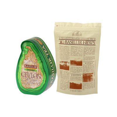 Trà Xanh Ceylon Basilur Island Of Tea 100g (Hộp Thiếc)