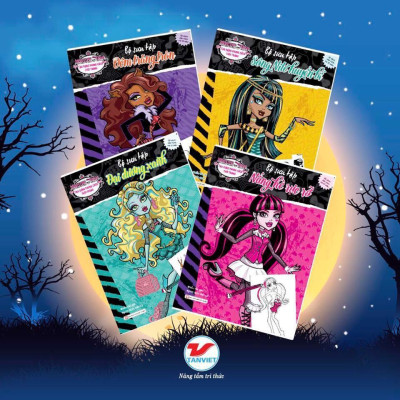 Sách - Monster High - Bộ Sưu Tập Nắng Hè Rực Rỡ - Tân Việt Books