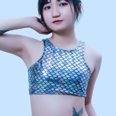 Áo Bikini Thể Thao Nữ LMcation Lena - Màu Cầu Vồng