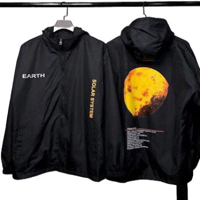 Áo Khoác Dù Ngoại Nam Nữ IN Hình Trái Đất Chống Nước Chống Nắng Chống Tia UV 