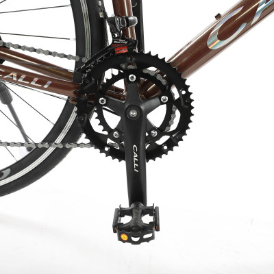 Xe đạp thể thao tay cong CALLI R3.5 khung hợp kim nhôm, 14 tốc độ