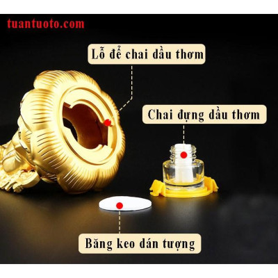Tượng phật bà hai mặt để ô tô