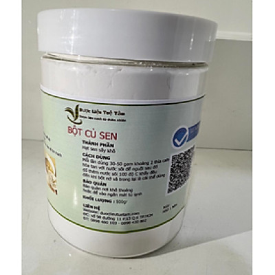 Tinh Bột Củ Sen 100% Nguyên Chất - Cung cấp đầy đủ dưỡng chất cho cơ thể ( Hủ 1kg)