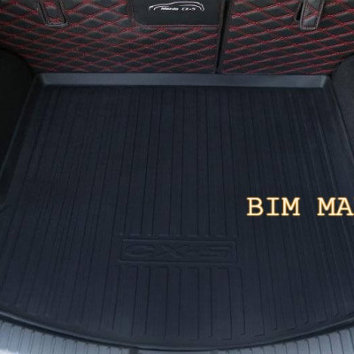 Lót cốp dành cho xe  Mazda CX-5 2018-2021 không mùi, chất liệu TPO cao cấp