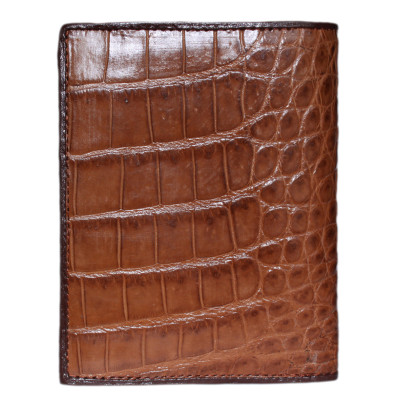  Ví nam da cá sấu kiểu đứng gai lưng nhiều màu HJ92255-2256-2703-2710