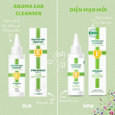 Dung dịch vệ sinh tai kháng khuẩn Prunus Aroma Ear Cleanser [ 120ml ]