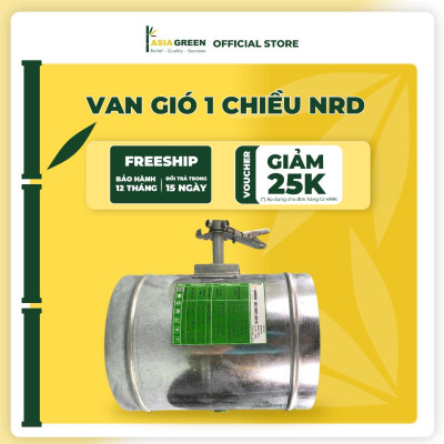 Van Gió Tay Gạt, Điều Chỉnh Lưu Lượng Gió, Đường Kính D100/D300, Chính Hãng Asia Green ( Giá bao gồm VAT)