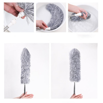 Chổi Quét Trần Nhà, Chổi Phất Trần Có Cán Điều Chỉnh Độ Dài Tới 2,8m Quét Mạng Nhện, Lau Chùi Bụi Bẩn Trên Cao miDoctor