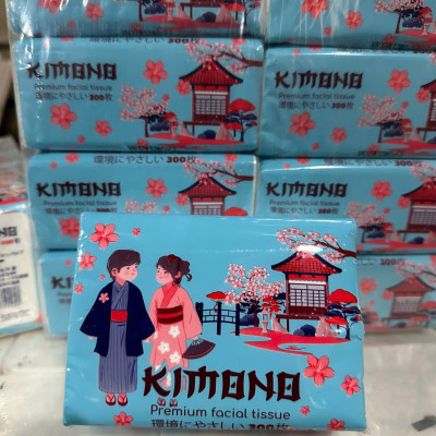 COMBO 30 gói Giấy ăn, khăn giấy KIMONO cao cấp siêu cute và siêu dai, mềm mịn, tiện lợi thân thiện với môi trường