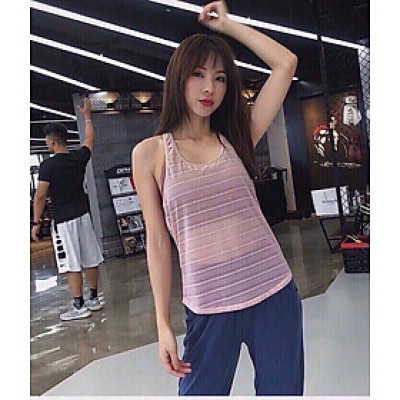 Áo tank top nữ thời trang phong cách thể thao mặc ngoài áo bra hàng Quảng Châu cao cấp