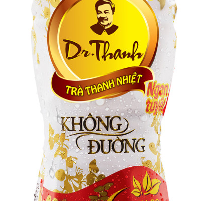 Thùng 24 chai Trà Thanh Nhiệt Dr Thanh không đường chai PET 330 ml