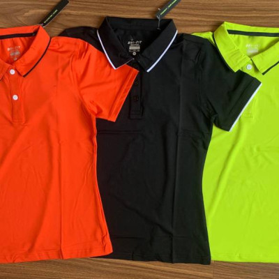 Bộ Đồ Thể Thao Nữ Gồm Áo Thun Cổ Trụ Và Quần Váy 2 Lớp Thời Trang Cao Cấp