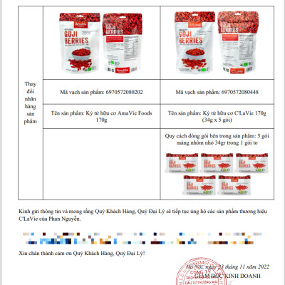 Kỷ tử hữu cơ C