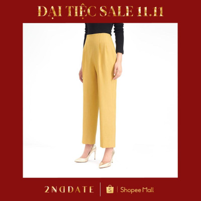 Quần cạp cao ống suông TR016L