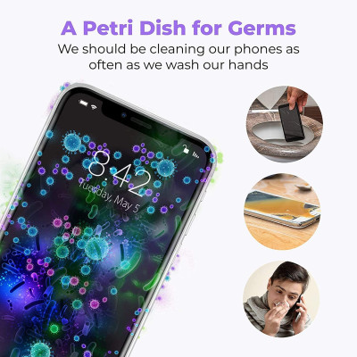 Túi khử khuẩn cá nhân công nghệ UV-CLEAN pin sạc HoMedics SAN-B100 (Hàng nhập khẩu USA)