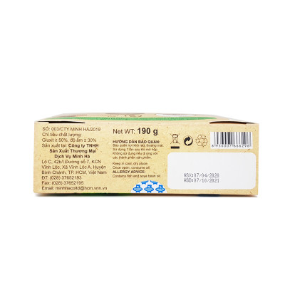 Bộ nguyên liệu Bún chả Minh Hà 190g - Vietnamese Vermicelli Salad kit