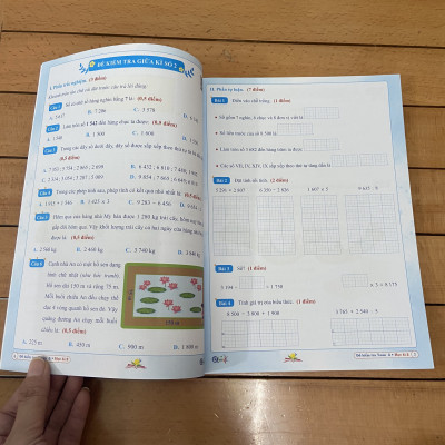 Sách - Đề kiểm tra Toán lớp 3 học kì 2 (Kết nối tri thức với cuộc sống)