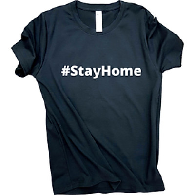 Áo thun nam nữ 80% Cotton Black10