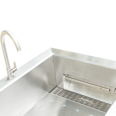 Máy rửa bát cho quán ăn bằng sóng siêu âm Rama RB600 dung tích 48L- Hàng chính hãng