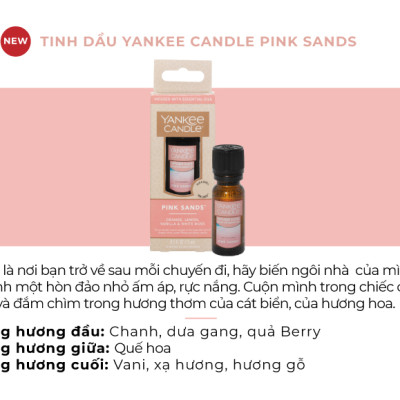 Tinh dầu Yankee Candle - Pink Sands (15ml)