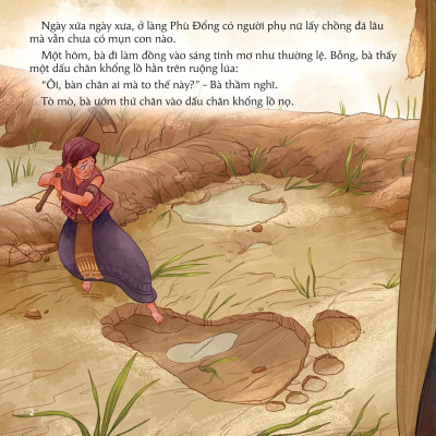 Cổ tích Việt Nam cho bé - Chuyện Ông Gióng - Kim Đồng - Bản màu