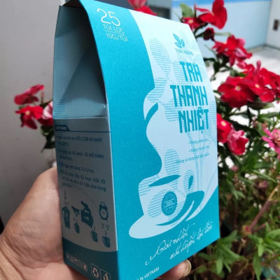 Trà Thanh Nhiệt Thái Bình Giải nhiệt, mát huyết, lợi tiểu - 25 túi lọc x 10g