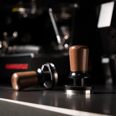 Feepie Tamper nén cà phê cố định lực cân bằng Wood charm