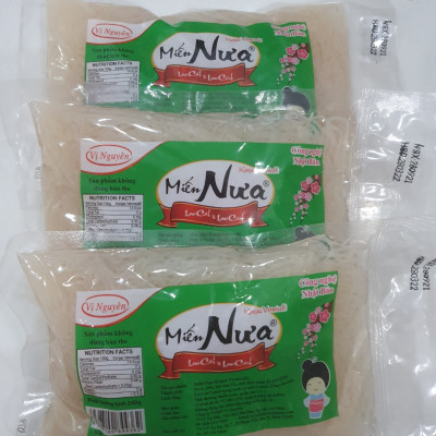 Combo 4 Gói Miến Nưa Vị Nguyên Das Keto 240g
