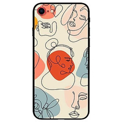 Ốp lưng dành cho iPhone 7 / iPhone 8 - iPhone Se 2020 - 7 Plus / 8 Plus mẫu Tranh Nỗi Buồn