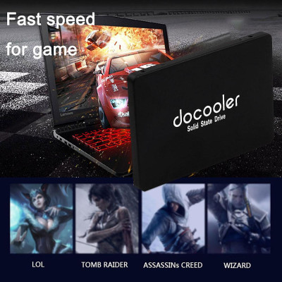  Ổ cứng thể rắn kim loại 2,5 inch Đọc và ghi Hoạt động êm ái Khả năng tương thích chống va đập và rớt docooler SSD
