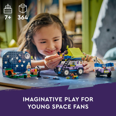 LEGO FRIENDS 42603 Đồ chơi lắp ráp Xe cắm trại ngắm trời sao (364 chi tiết)