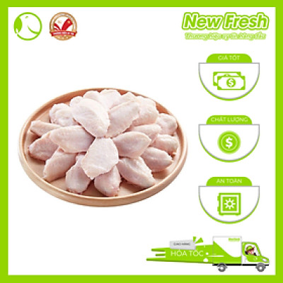Cánh Gà Mỹ Khúc Giữa Khay - Túi 1kg