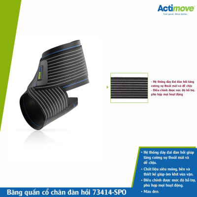 Băng quấn cổ chân đàn hồi 73414-SPO Actimove Ankle Support