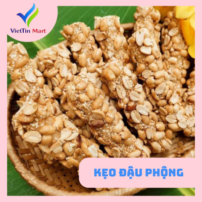 Kẹo Đậu Phộng Cuộn Tròn VIETTIN MART 250g
