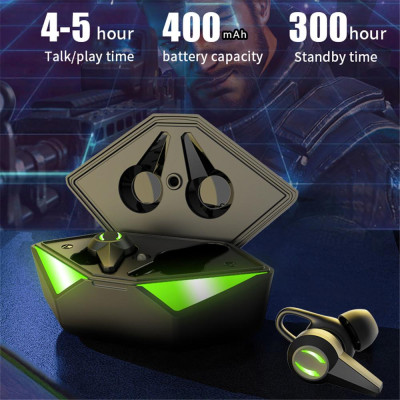 CINCATDY Tai Nghe Gaming True Wireless Headset Earbuds Headphone Bluetooth V5.0 Phiên Bản Nâng Cấp K10