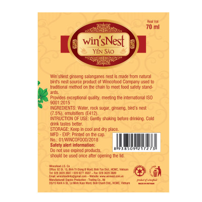 Nước Yến Sào win