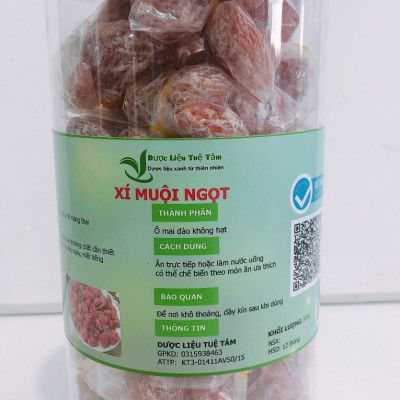 Xí muội ngọt - Vị chua ngọt - Ô Mai Đào Không Hạt 500gr)