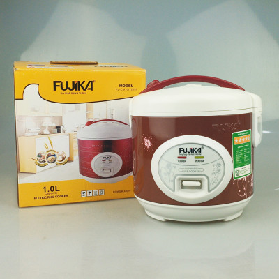 Nồi cơm điện nắp gài 1Lit Fujika FJ-CM10, công suất 400W, lồng men chống dính, màu ngẫu nhiên-Hàng chính hãng