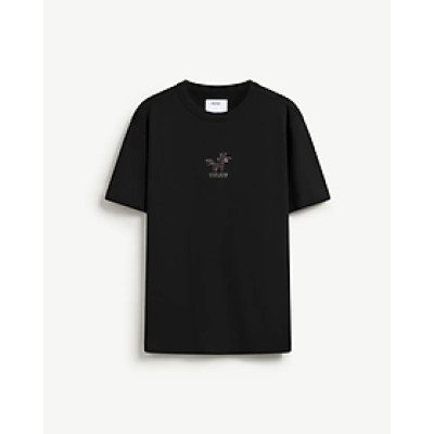 Áo thun tay ngắn nam hình in trước ngực. Regular - RT 10F24TSS022 | ROUTINE CÀ MAU