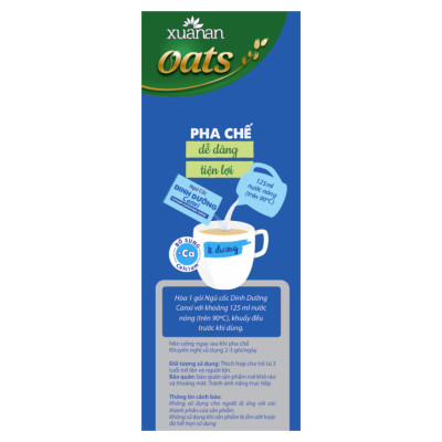 Combo 5 túi: NC Óc Chó Mè Đen+YM Hạnh Nhân+Gạo Lức Huyết Rồng+Dinh Dưỡng Canxi+NC Yến Mạch[ít đường 400gr](Tặng Kèm 2 Túi Yến Mạch 150G)