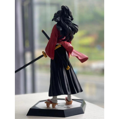 Mô hình Kiếm Sĩ Tsugikuni Yoriichi Cao 30cm Kimetsu No Yaiba, thanh gươm diệt quỷ , Demon Slayer